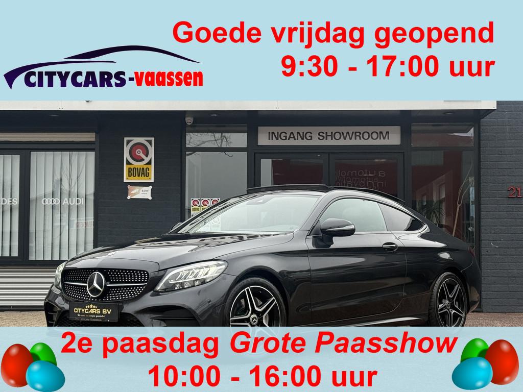 Mercedes-Benz C-Klasse Coupé 200 AMG Line night pakket 184, Automaat, Achterwielaandrijving, Gebruikt, 4 cilinders