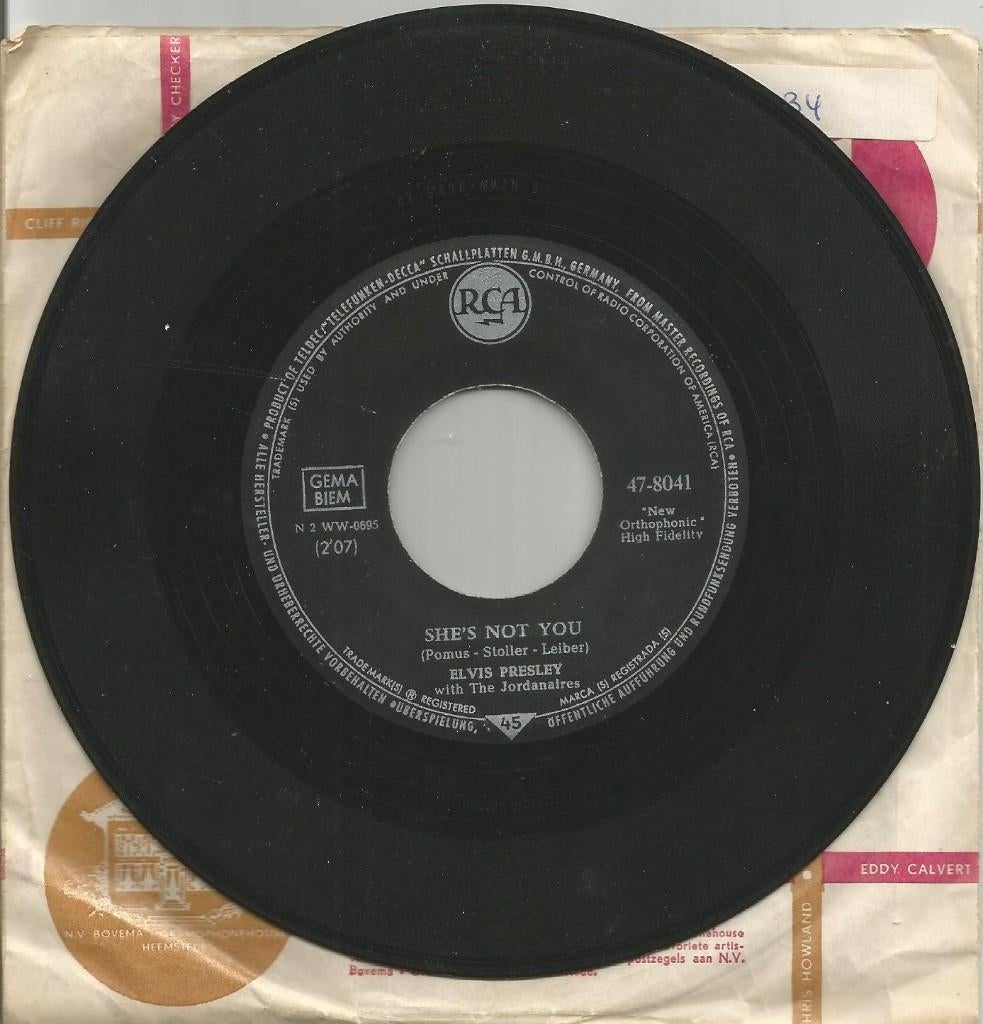 vinyl Elvis Presley, Ophalen of Verzenden, Gebruikt, Overige formaten