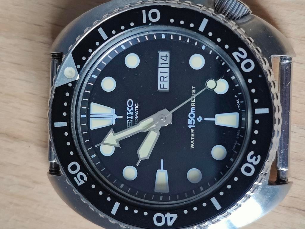 Seiko 6309-7040 Vintage Duiker Horloge, Sieraden, Tassen en Uiterlijk, Horloges | Heren, Ophalen, Seiko, Gebruikt, Staal