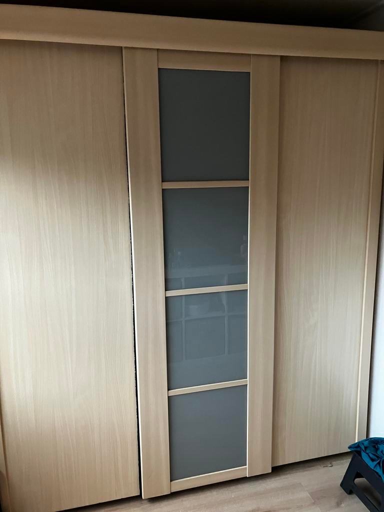 Kledingkast met hang- en legruimte, Ophalen, Gebruikt, 200 cm of meer, 150 tot 200 cm