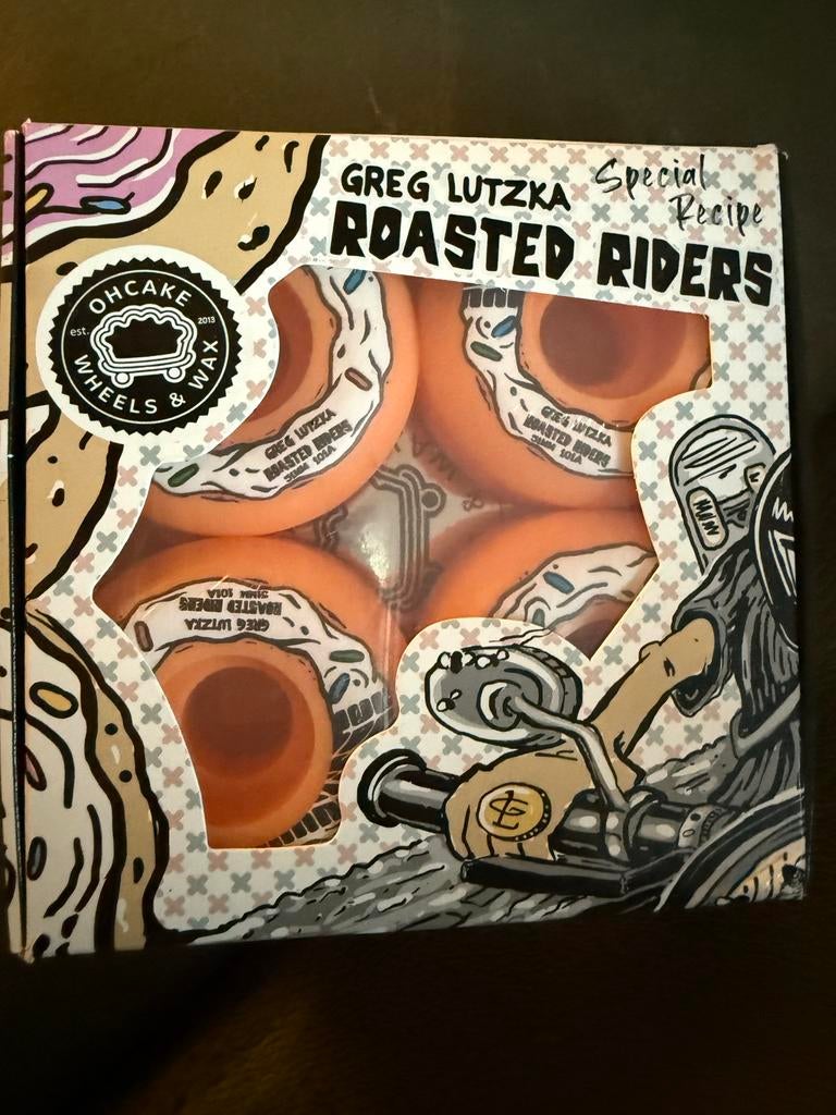 Ohcake Skateboard wielen Greg Lutzka Roasted Riders, Ophalen of Verzenden, Nieuw, Overige typen