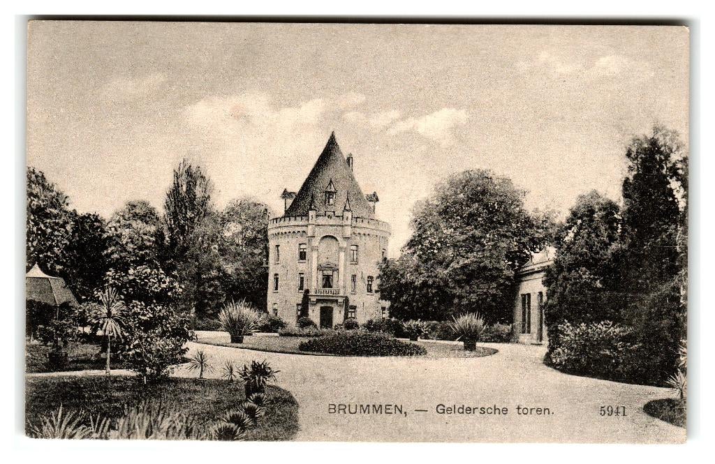 Brummen, Geldersche toren. Nauta 5941, Verzenden, Voor 1920, Ongelopen, Gelderland