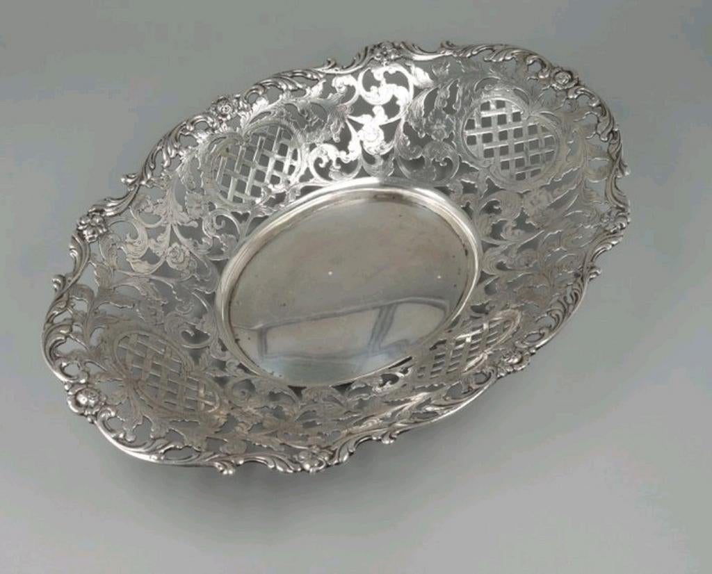 Zilveren broodmand, Ophalen of Verzenden