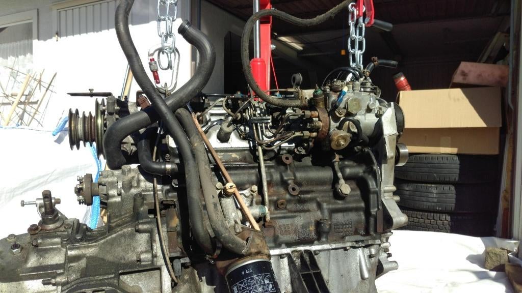 Motor peugeot j5 oa camper camperbus Diesel motor 2.5, Ophalen, Gebruikt, Peugeot