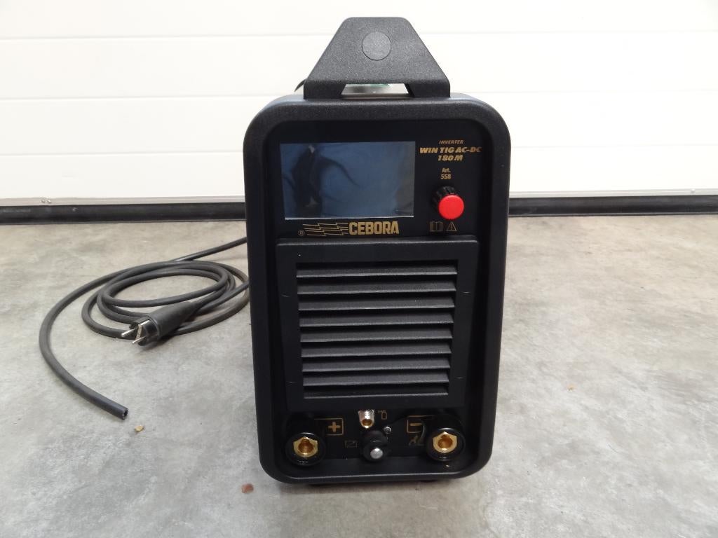 Tig lasapparaat Cebora Win Tig AC/DC 180M 230 volt DEMO 2022, Ophalen of Verzenden, Zo goed als nieuw, 250 ampère of meer, Tig