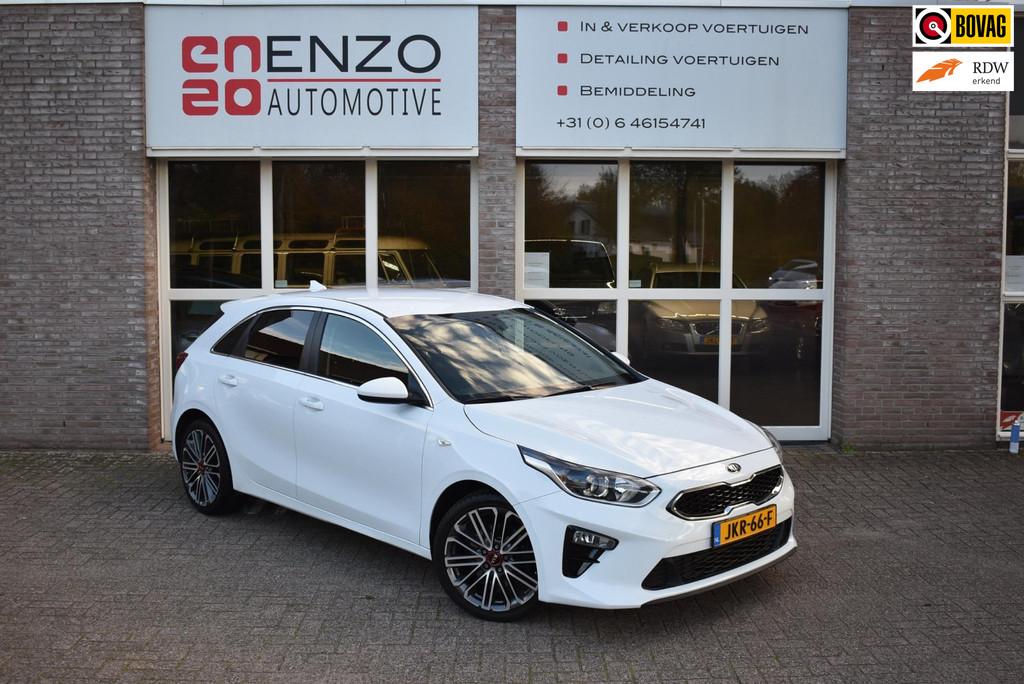 Kia Ceed 1.5 T-GDi DynamicPlusLine ACC Led Camera, Voorwielaandrijving, Gebruikt, Wit, Bedrijf