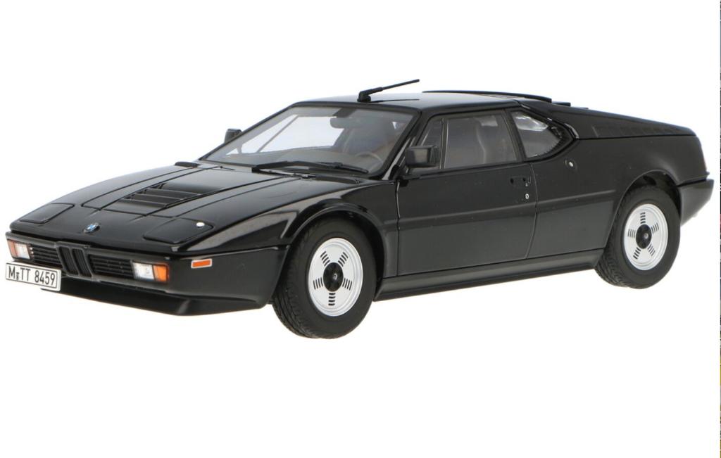 BMW M1 E26 1980 Zwart schaal 1/18 NOREV ref: 183225, Verzenden, Nieuw, Auto, Norev