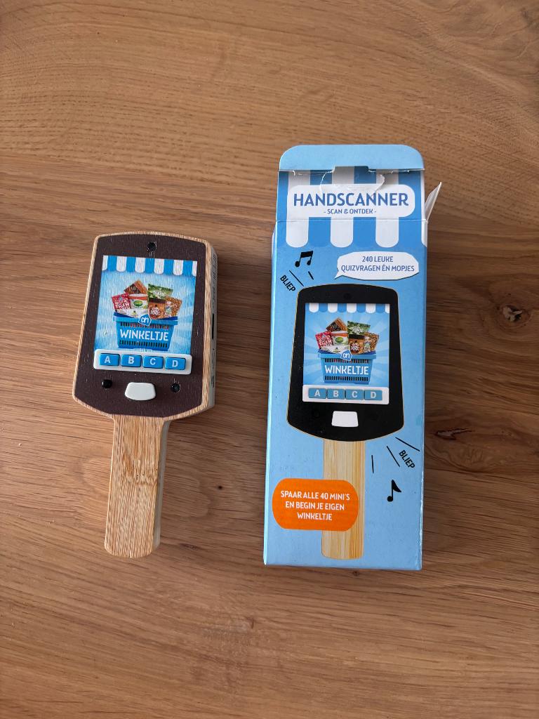 Ah scanner voor mini’s, Verzamelen, Supermarktacties, Albert Heijn, Ophalen of Verzenden