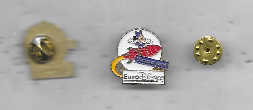 EURO DISNEY DISCOVERYLAND PIN, Verzenden, Zo goed als nieuw, Overige onderwerpen, Speldje of Pin