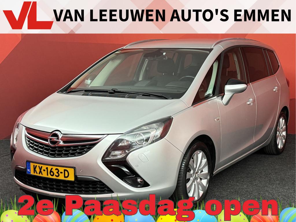 Opel Zafira Tourer 1.4 Cosmo 7p. | Automaat | Navi | Trekhaa, Euro 5, Stof, Gebruikt, Zwart