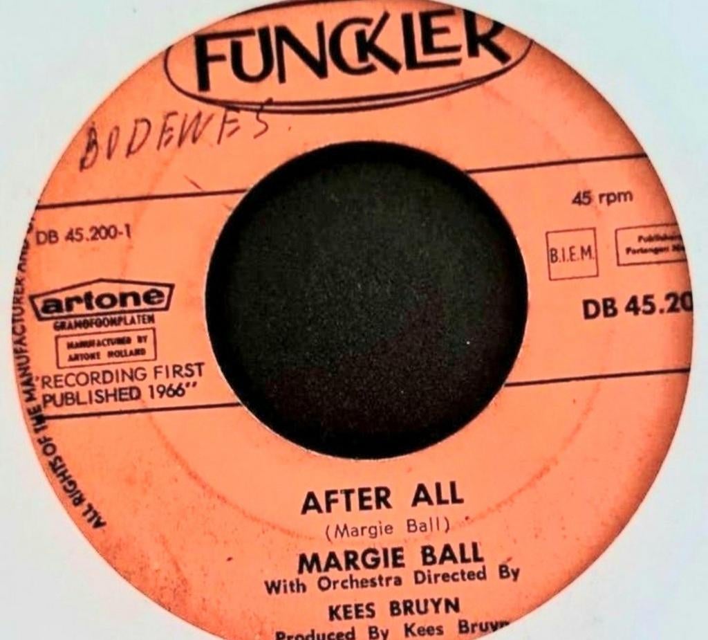 MARGIE BALL - AFTER ALL, Cd's en Dvd's, Vinyl Singles, Ophalen of Verzenden, Gebruikt