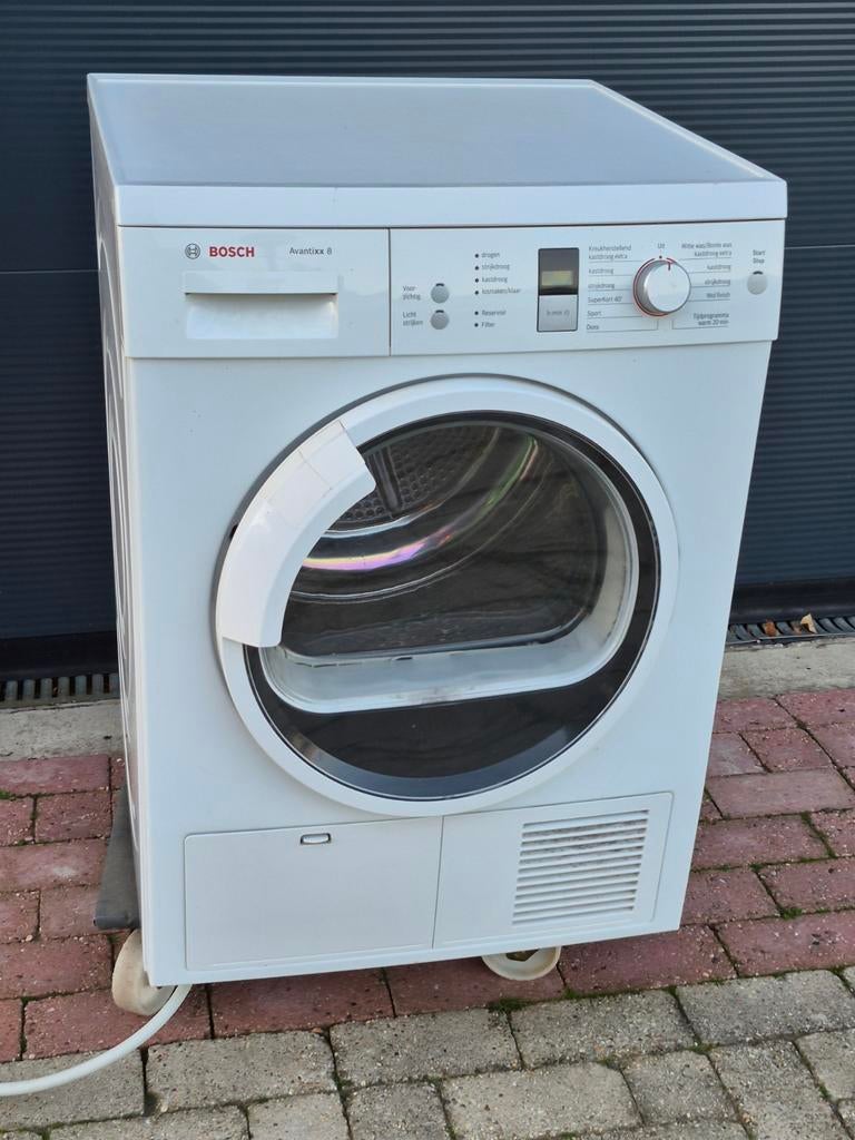 Gaat niet meer aan! Bosch avantixx 8 condensdroger 8kg, Witgoed en Apparatuur, Wasdrogers, Ophalen, 6 tot 8 kg, Minder dan 85 cm