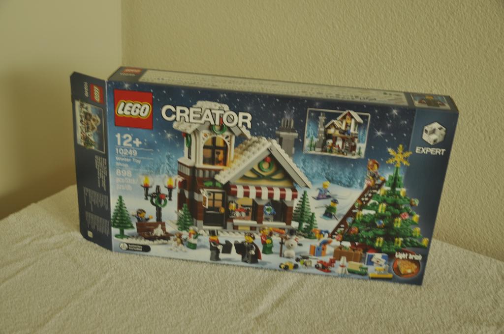 LEGO 10249 Winter Toy Shop, Kinderen en Baby's, Speelgoed | Duplo en Lego, Ophalen, Zo goed als nieuw, Complete set, Lego