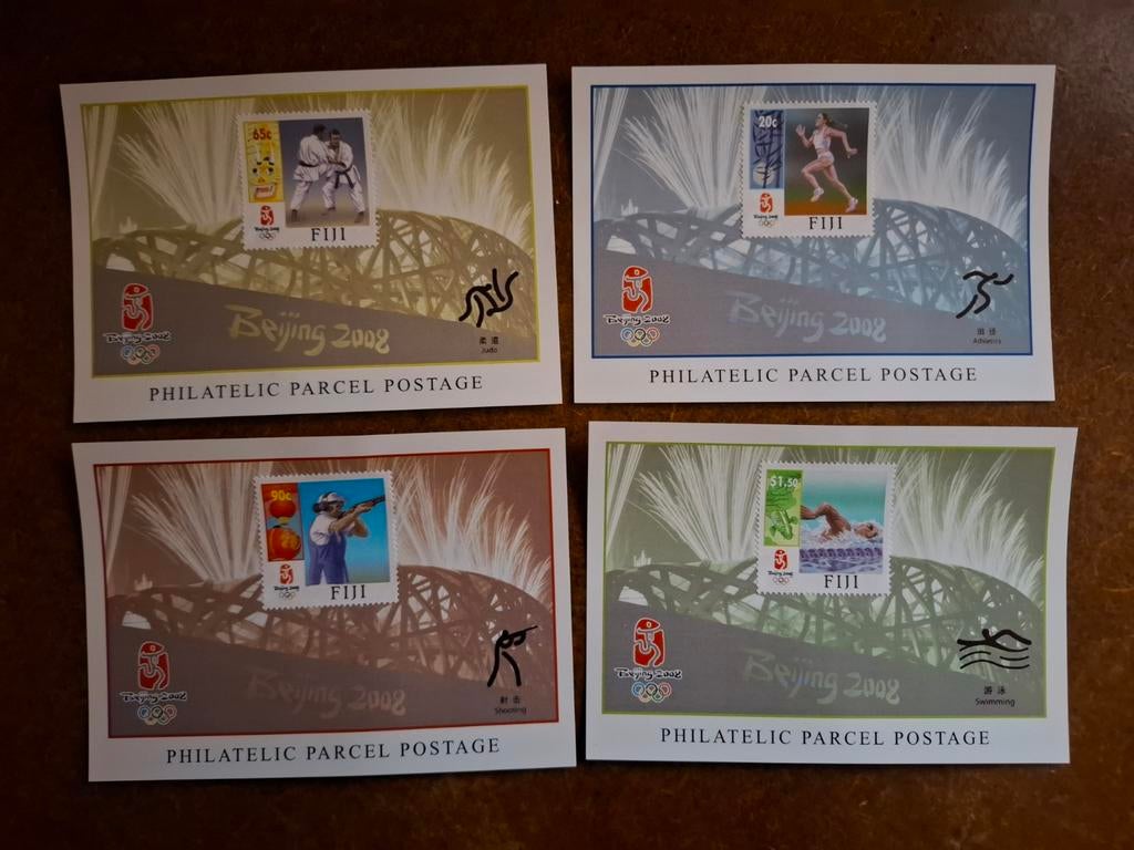 Fiji 2008 Olympische spelen Beijing, Ophalen of Verzenden, Postfris