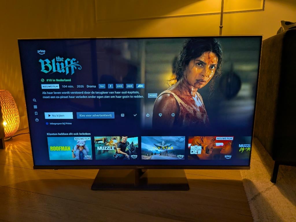 Panasonic TX-49FXW784, Ophalen, Panasonic, LCD, Zo goed als nieuw