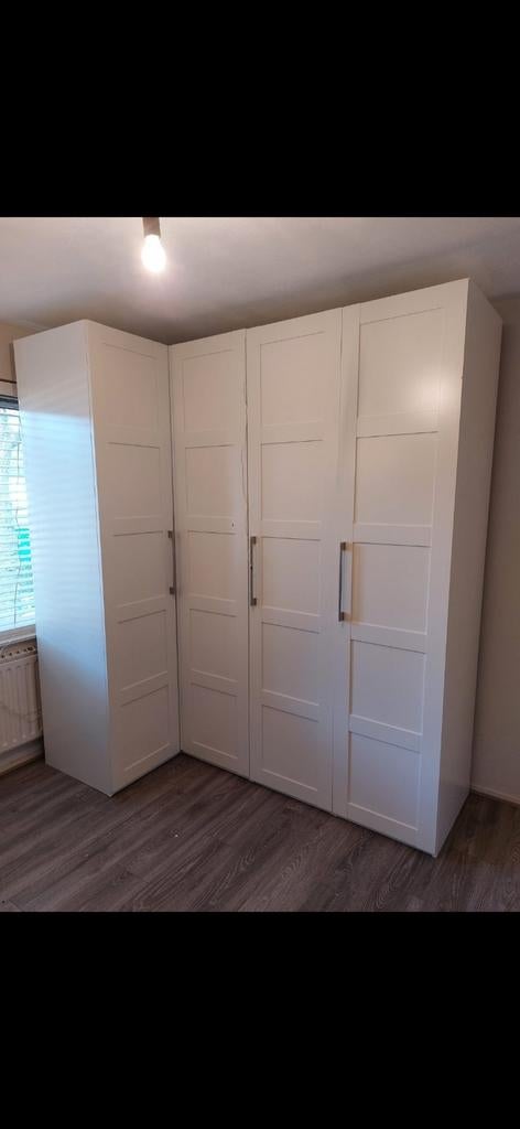 Pax kast Ikea volledige kastinrichting, Gebruikt, Met klep(pen), Ophalen of Verzenden, 200 cm of meer