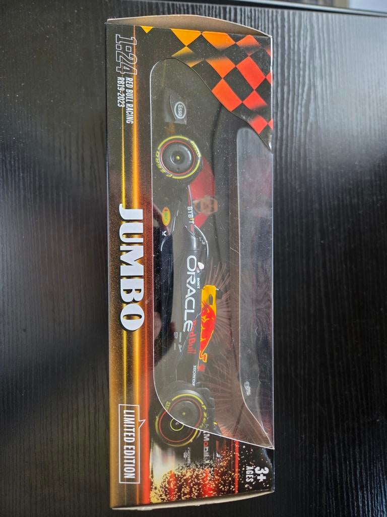 Jumbo Max Verstappen RB19 schaal 1:24, Ophalen of Verzenden, Nieuw, Bburago