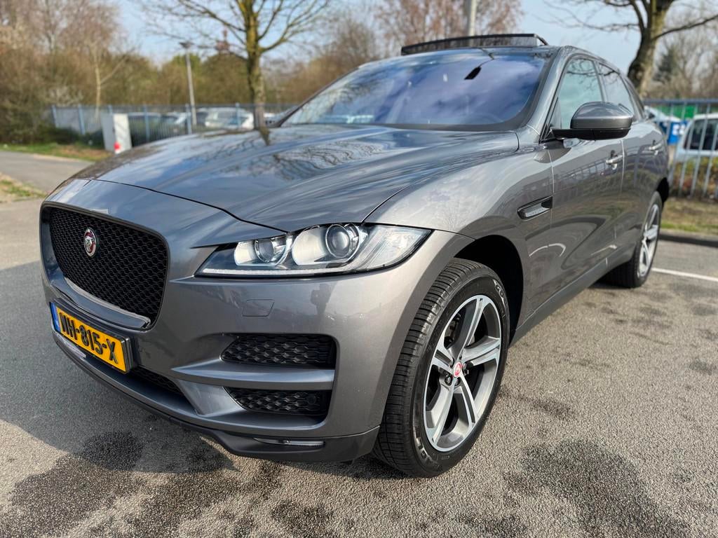 Jaguar F-PACE 2.0 Portfolio AWD 20d PANO LED 180pk, Automaat, Gebruikt, 4 cilinders, Bedrijf