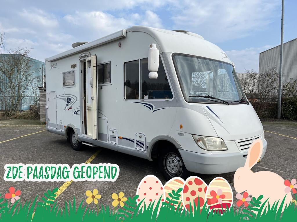 Frankia 600 / Camera / Airco / Sat / Zonnepaneel / Top staat, Caravans en Kamperen, Campers, Overige merken, Info@autocenterveenstra.nl