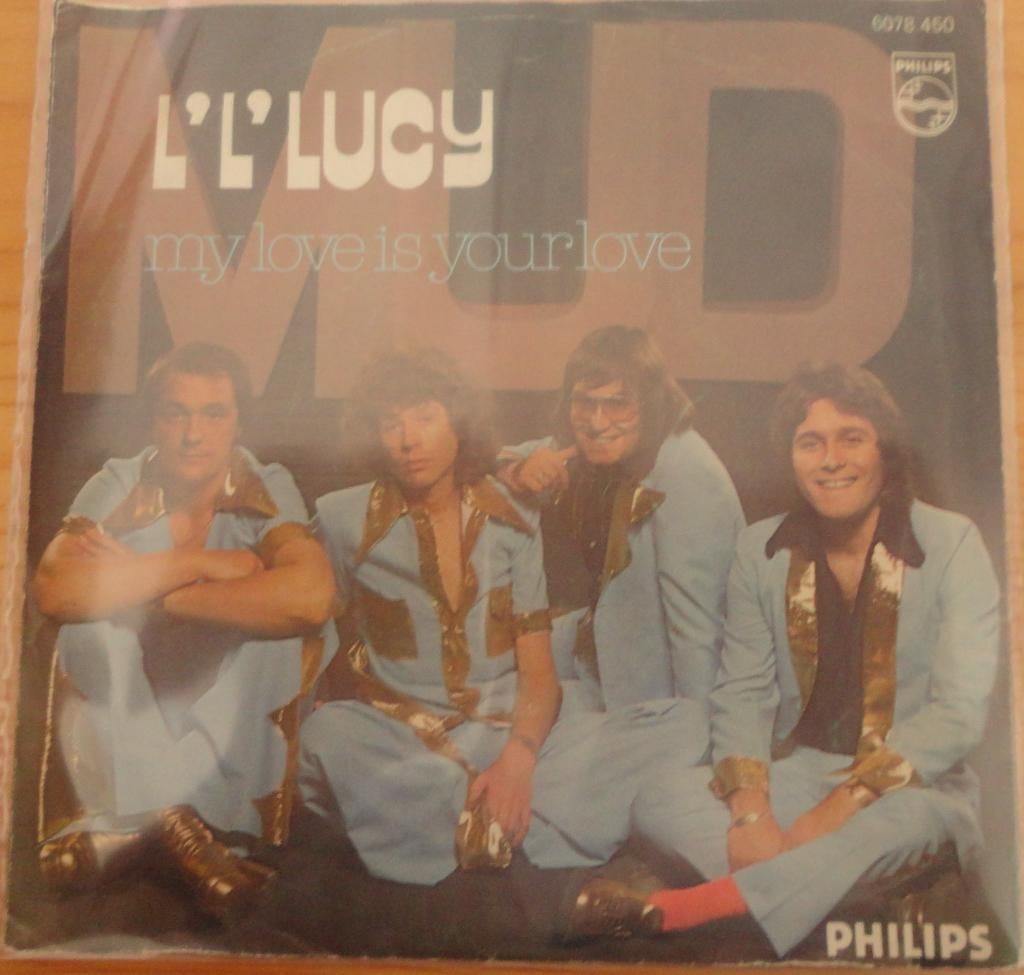 MUD > L'L'Lucy, Cd's en Dvd's, Vinyl Singles, Gebruikt, 7 inch, Single, Ophalen of Verzenden