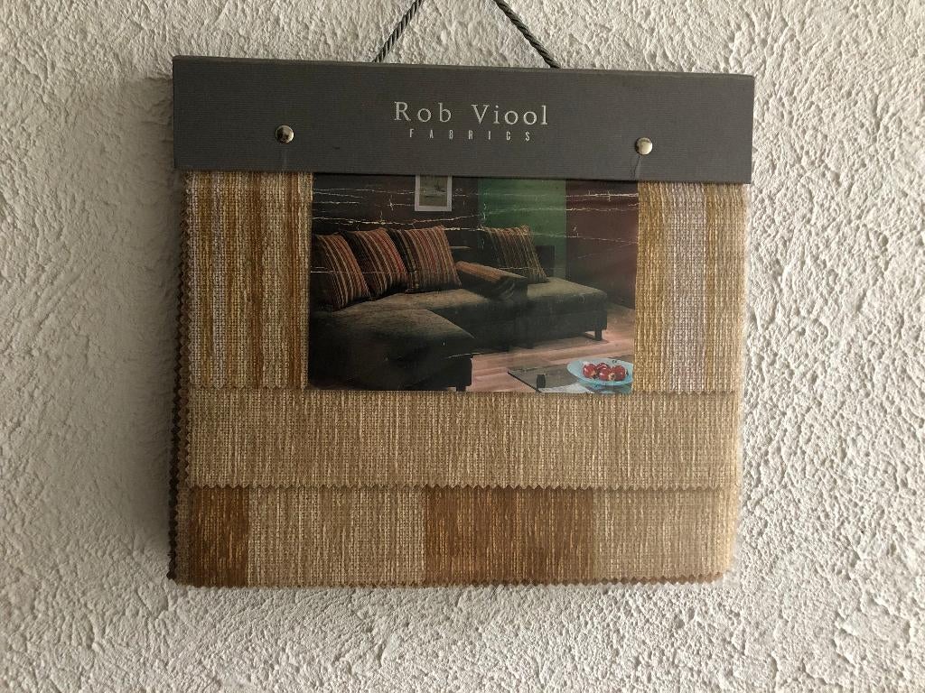 Boek met mooie stalen meubelstoffen Rob Viool - chic, Overige materialen, Nieuw, Ophalen of Verzenden, 30 tot 120 cm