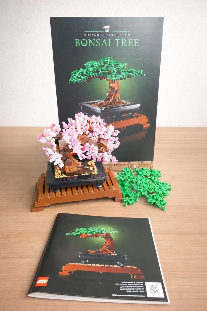 LEGO 10281 Bonsai Tree – Compleet + doos & boekje, Ophalen of Verzenden, Zo goed als nieuw