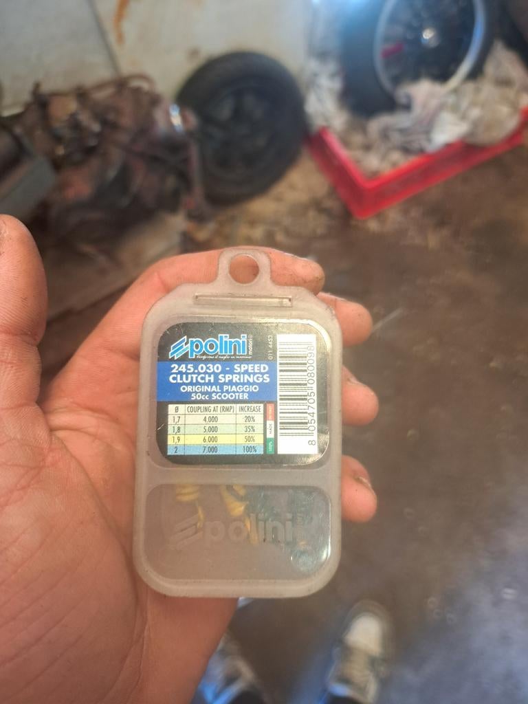 Polini trekveertjes 50/70cc Piaggio, Fietsen en Brommers, Brommeronderdelen | Scooters, Ophalen