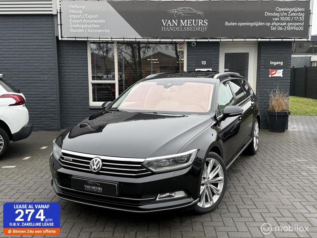 Volkswagen Passat Variant 2.0 BiTDI 4Motion Highline automaa, Auto's, Volkswagen, Automaat, Gebruikt, 4 cilinders, Zwart