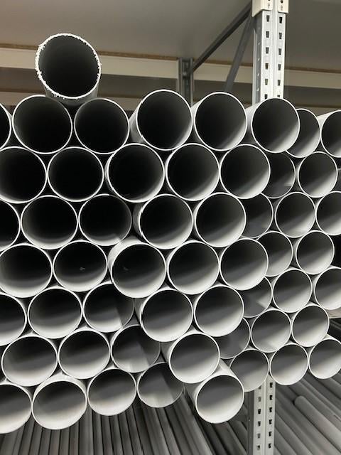 .0687 Pvc hemelwater afvoer buis en hulpstukken 100mm grijs, Ophalen, Nieuw