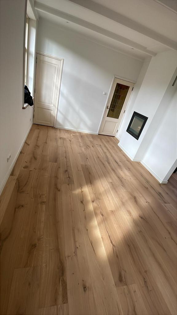 22 x 220 Eiken houten vloer nieuw €41,5 Lamelparket, Parket, Nieuw, Ophalen of Verzenden, 10 m² of meer