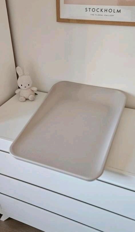 Leander Matty cappuccino aankleedkussen, Ophalen of Verzenden, Zo goed als nieuw, Aankleedkussen