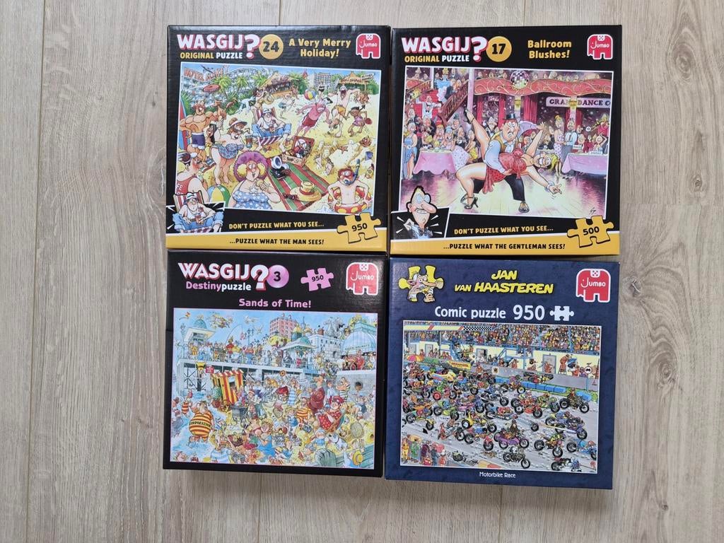 Wasgij puzzels, Ophalen of Verzenden, 500 t/m 1500 stukjes, Zo goed als nieuw
