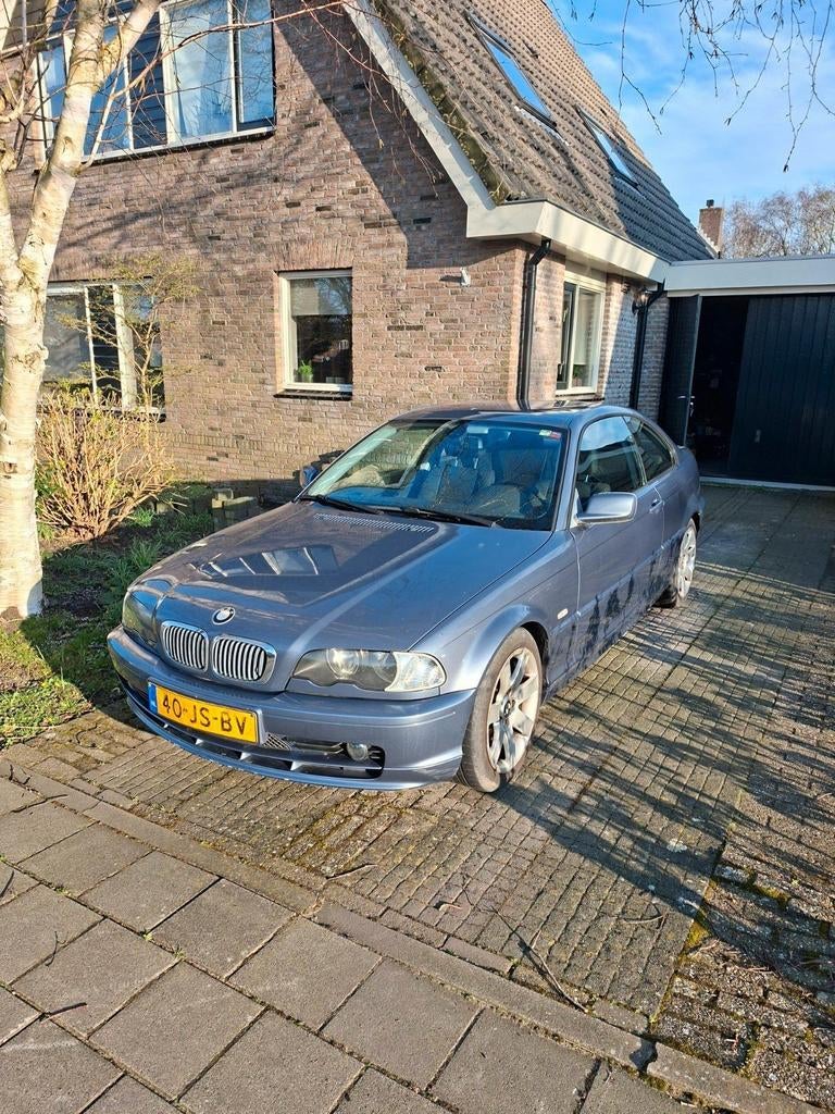 BMW 3-Serie 2.0 CI 318 Coupe 2002 Blauw, Auto's, BMW, Achterwielaandrijving, 1995 cc, 680 kg, Blauw