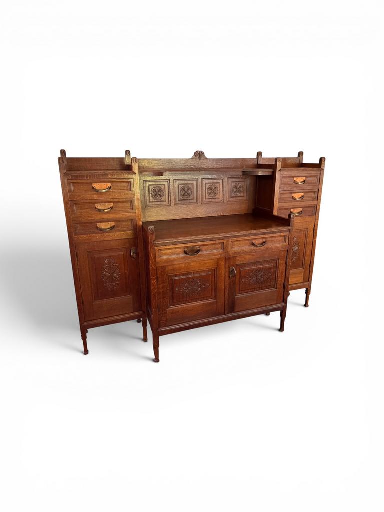 Set Harry Dreesen meubels: modulaire kast, fauteuils, tafels, Ophalen of Verzenden