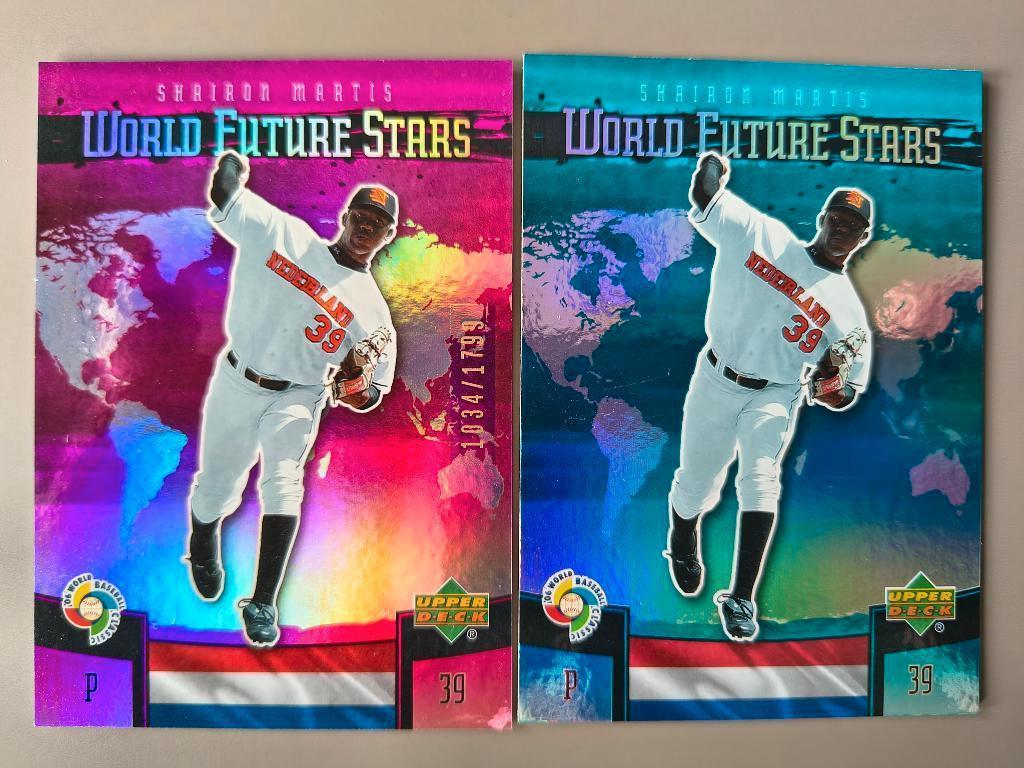 Shairon Martis Team Kingdom WBC baseballcards, Verzenden, Nieuw, Honkbal, Overige typen