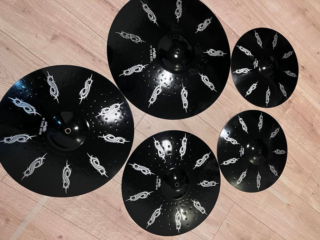 Paiste Alpha Joey Jordisson Slipknot Hyper cymbal set, Muziek en Instrumenten, Ophalen, Zo goed als nieuw, Overige merken