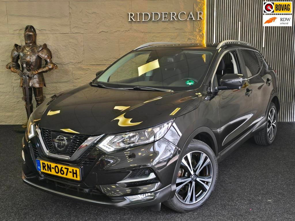 Nissan Qashqai 1.2 N-Connecta|GARANTIE|NAP|2E EIG|PANO|CRUIS, Gebruikt, 4 cilinders, 116 pk, Zwart
