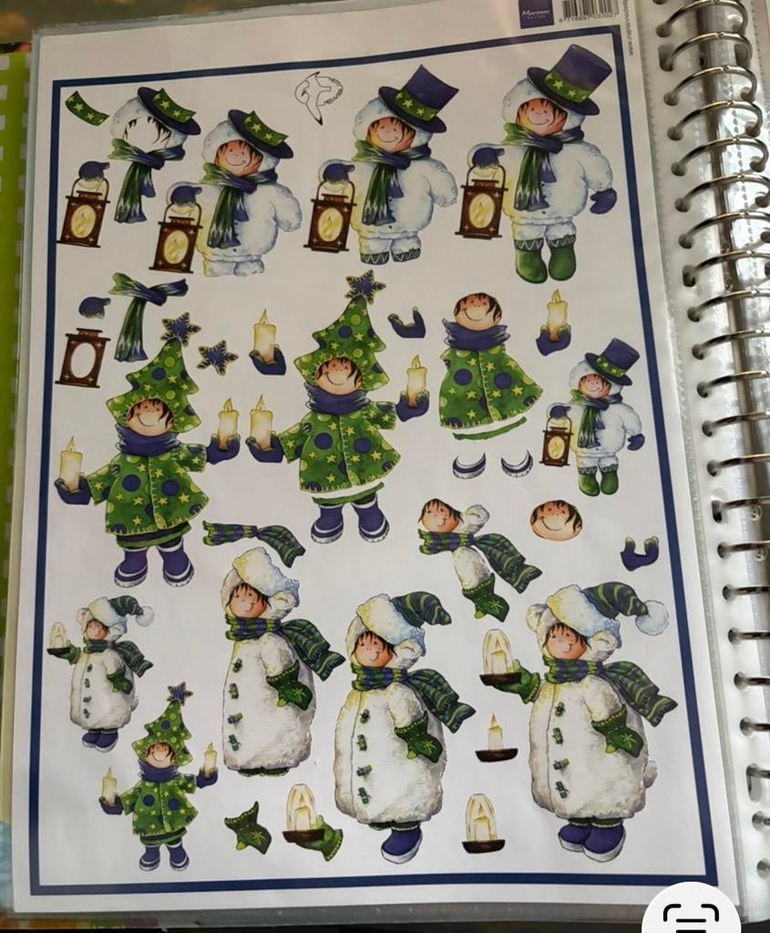 28 nieuwe knipvellen 28 voor €6, Ophalen of Verzenden, Zo goed als nieuw, Overige thema's, Knipvel