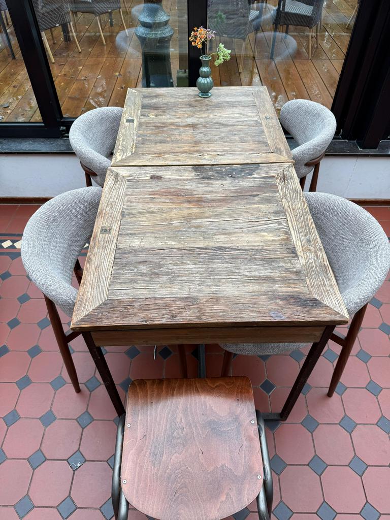 Riviera Maison Eetkamertafel - Shelter island - 12 stuks, Huis en Inrichting, Ophalen, Overige materialen, Gebruikt, 50 tot 100 cm