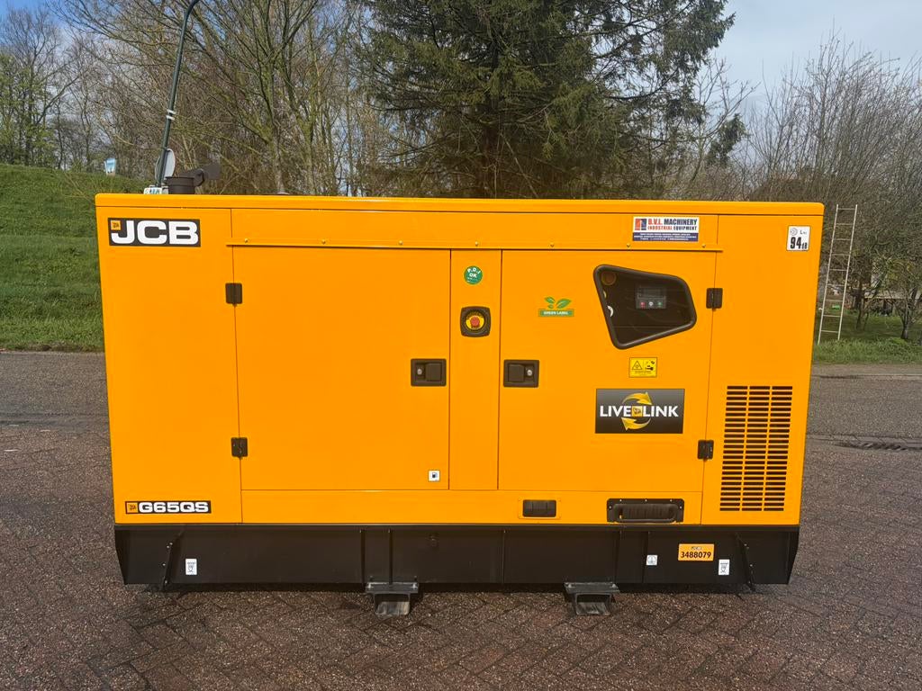JCB G65QS Mecc Alte generator 60 kVA nieuw aggregaat, Ophalen of Verzenden, Nieuw, Dieselolie