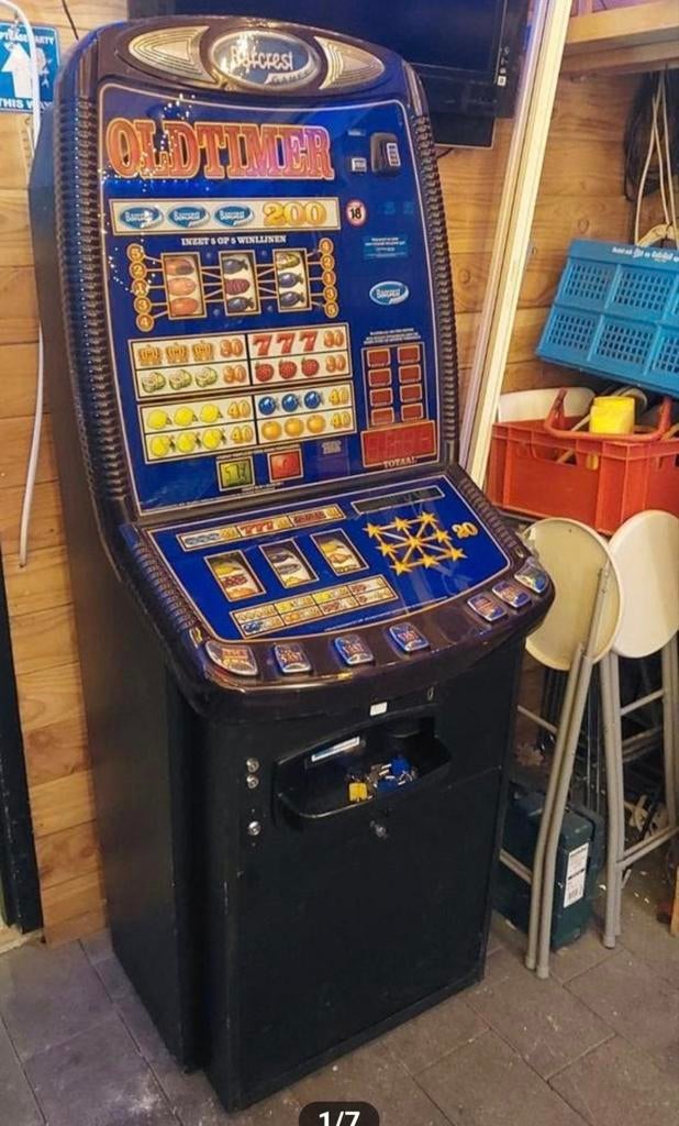 Barcrest Oldtimer gokkast, Ophalen, Gebruikt