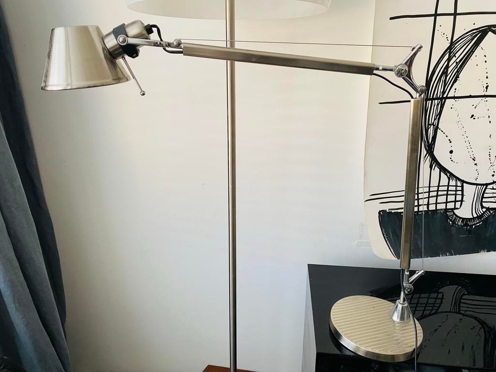 Artemide Tolomeo Tavolo bureaulamp, Ophalen of Verzenden, Gebruikt, Metaal, 75 cm of meer