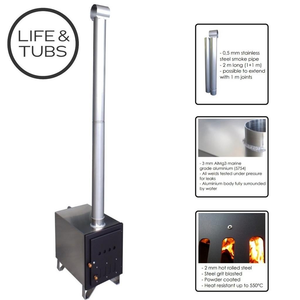 Hottub Kachel | 32kw Standaard | 42 kw Groot, Ophalen of Verzenden, Nieuw