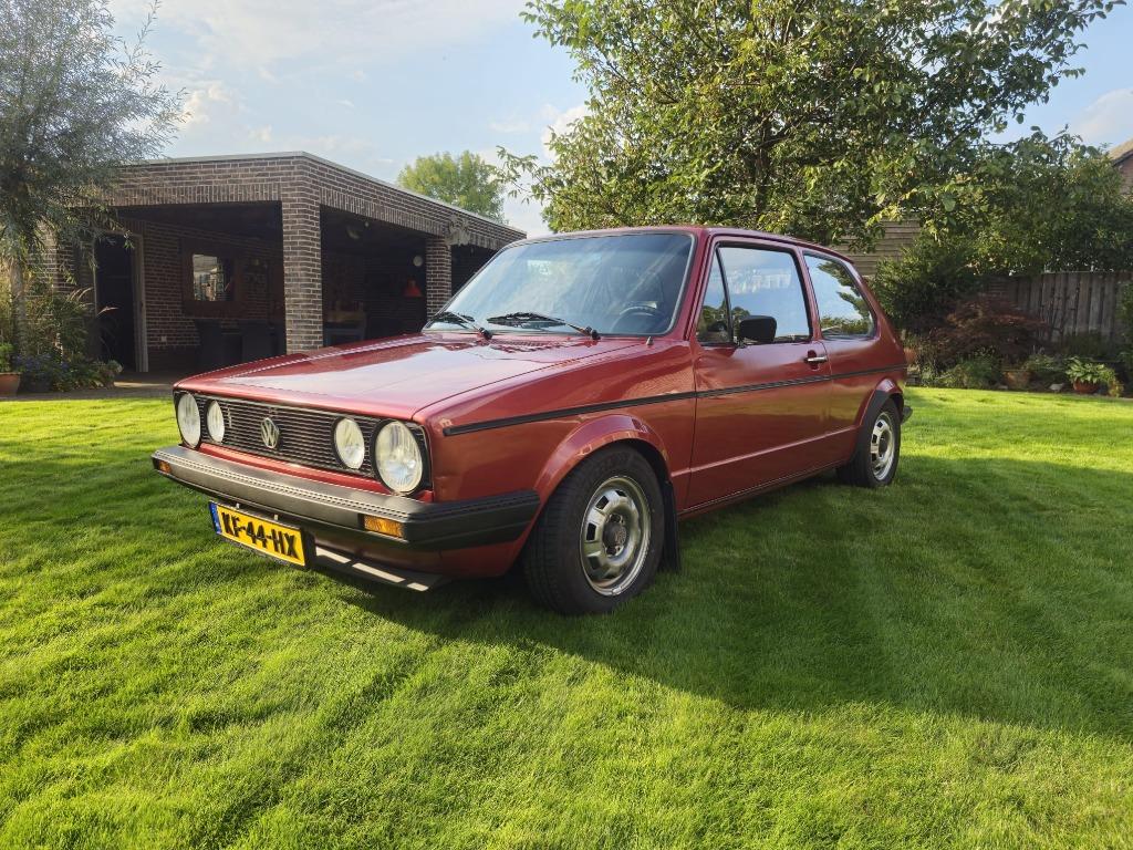 Volkswagen Golf LX MK1 1.1 1983, Voorwielaandrijving, 4 cilinders, Handgeschakeld, 50 pk