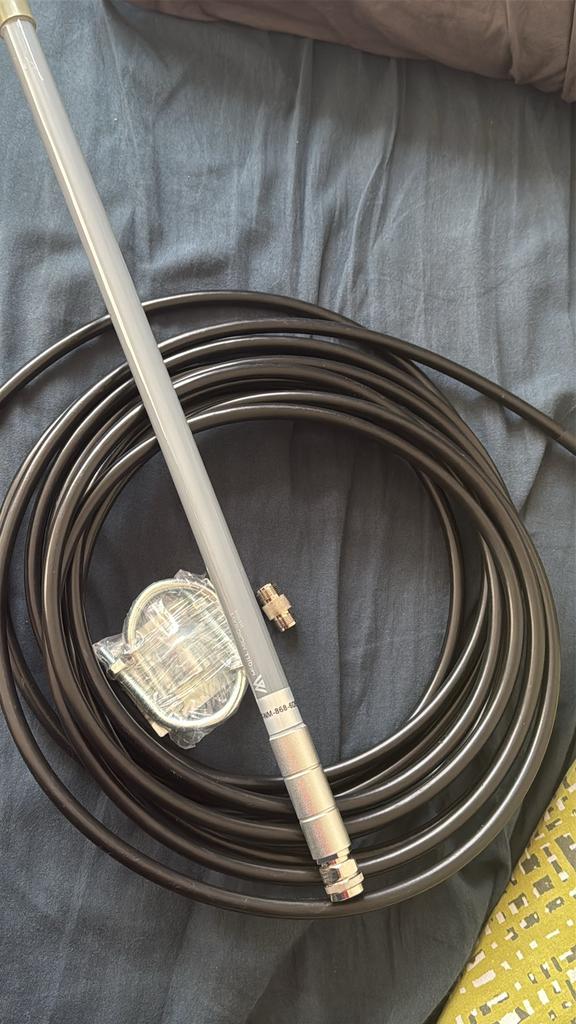Meshtastic 868mhz tuned antennas en LMR400 kabels, Ophalen of Verzenden, Zo goed als nieuw, Antenne