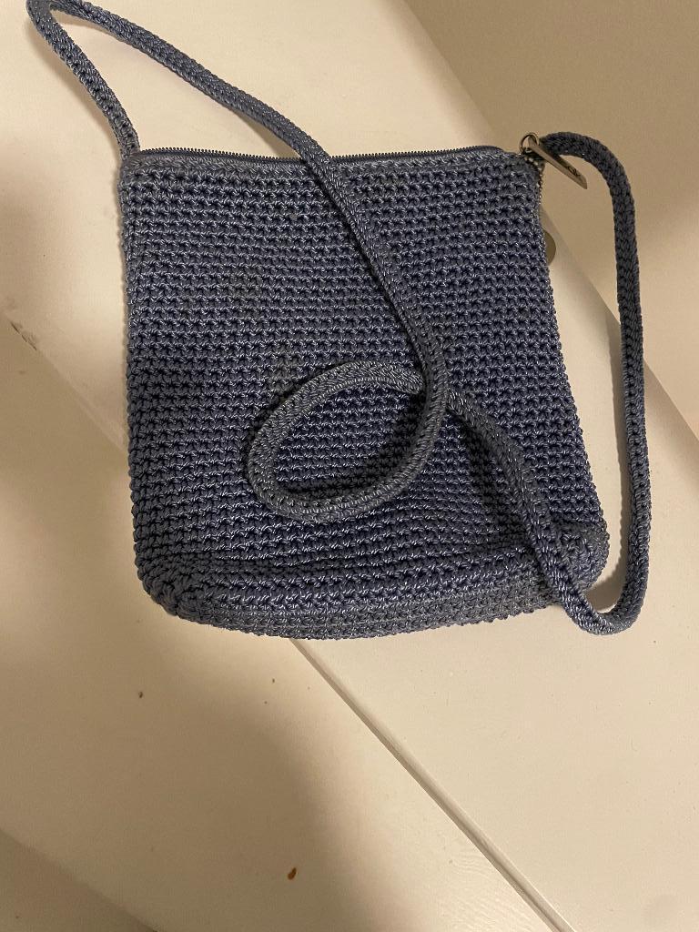 Blauwe handtas The Sak, Verzenden, Zo goed als nieuw, Blauw, Handtas