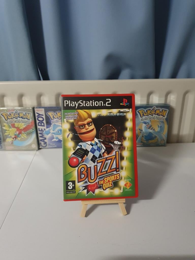 Buzz! The Sports Quiz - PlayStation 2, Gebruikt, Eén computer, Ophalen of Verzenden, Sony