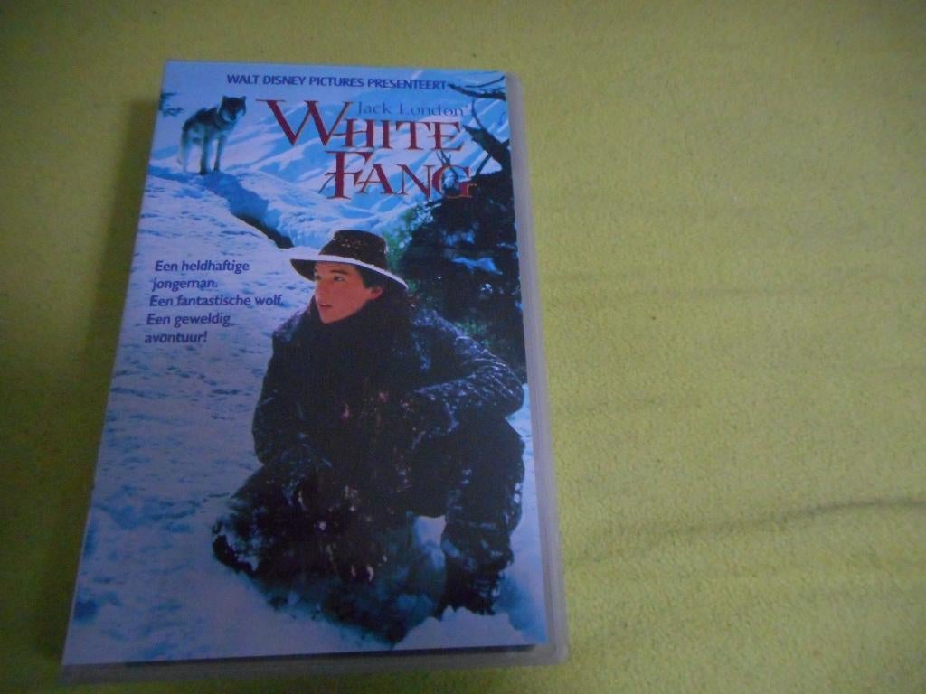 WHITE FANG! Mooie Speelfilm Op VIDEO!, Vanaf 6 jaar, Verzenden, Zo goed als nieuw, Overige genres
