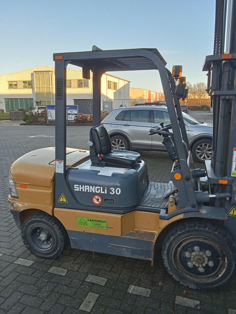 Heftruck, Ophalen, Gebruikt