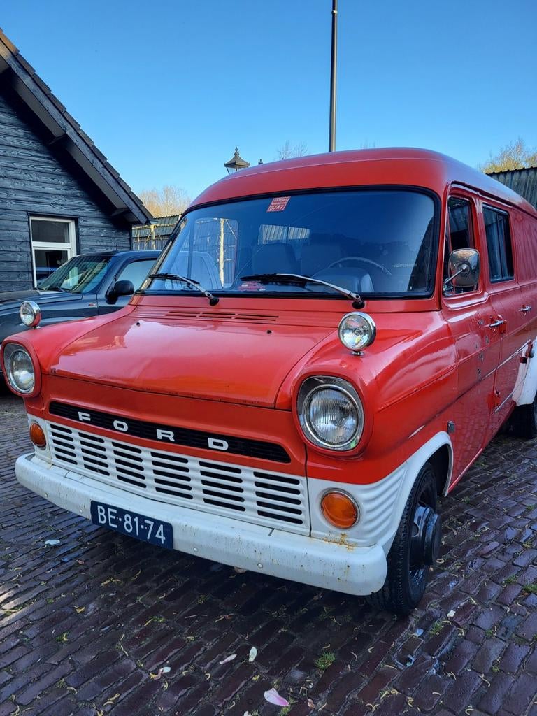 Ford Transit mk 1 1970 ex brandweer, Auto's, Particulier, Te koop